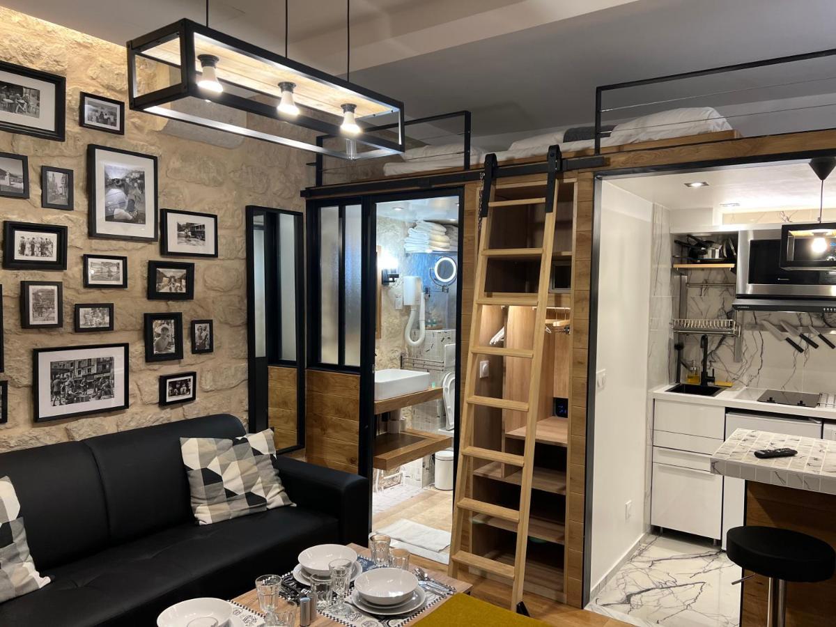 Appartement Loft Jaures à Paris Extérieur photo